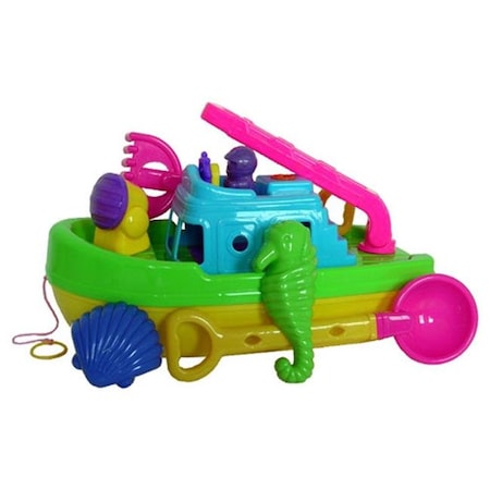 Sunshine Trading Sunshine Trading BT-801 Big Boat Sand Toy - 5 Piece Set BT-801